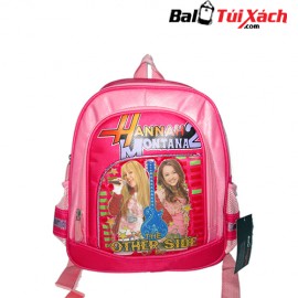 CHS006 - Cặp Hannah Montana màu hồng cao cấp