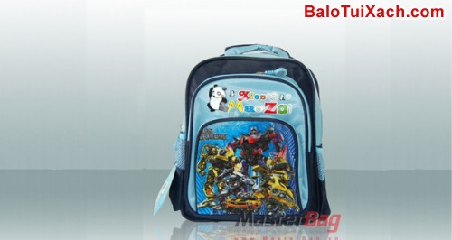 Balo học sinh màu xanh nhạt